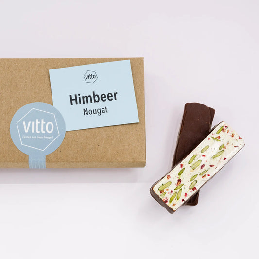 Himbeer Nougat