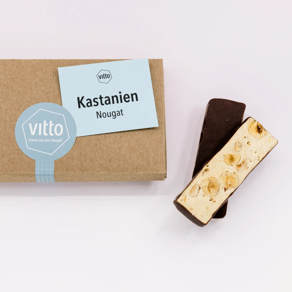 Kastanien Nougat