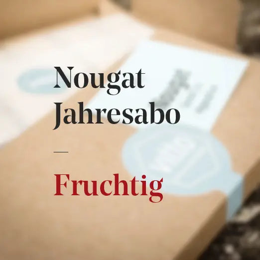 Nougat Jahresabo «Fruchtig»