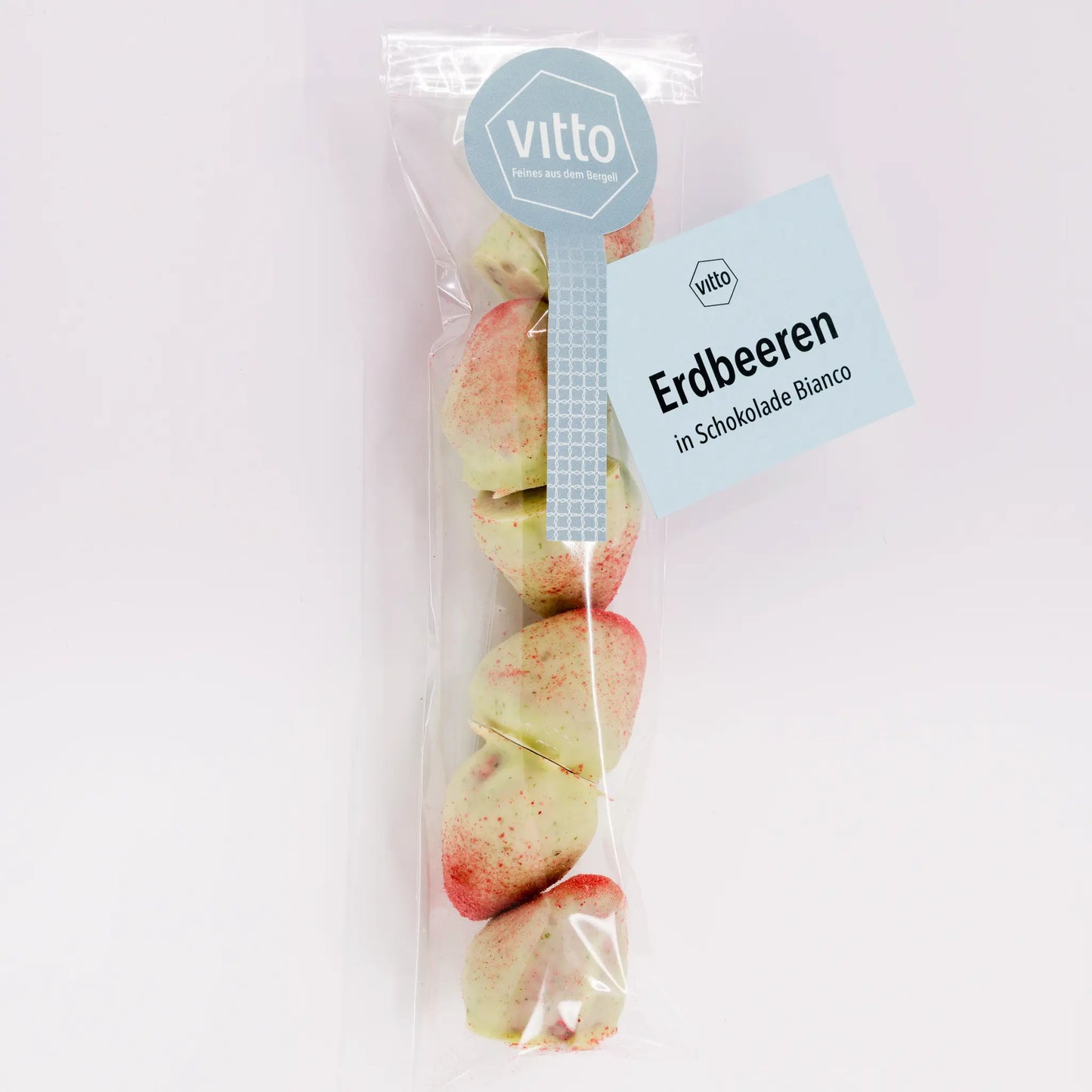 Erdbeeren in Schokolade Bianco