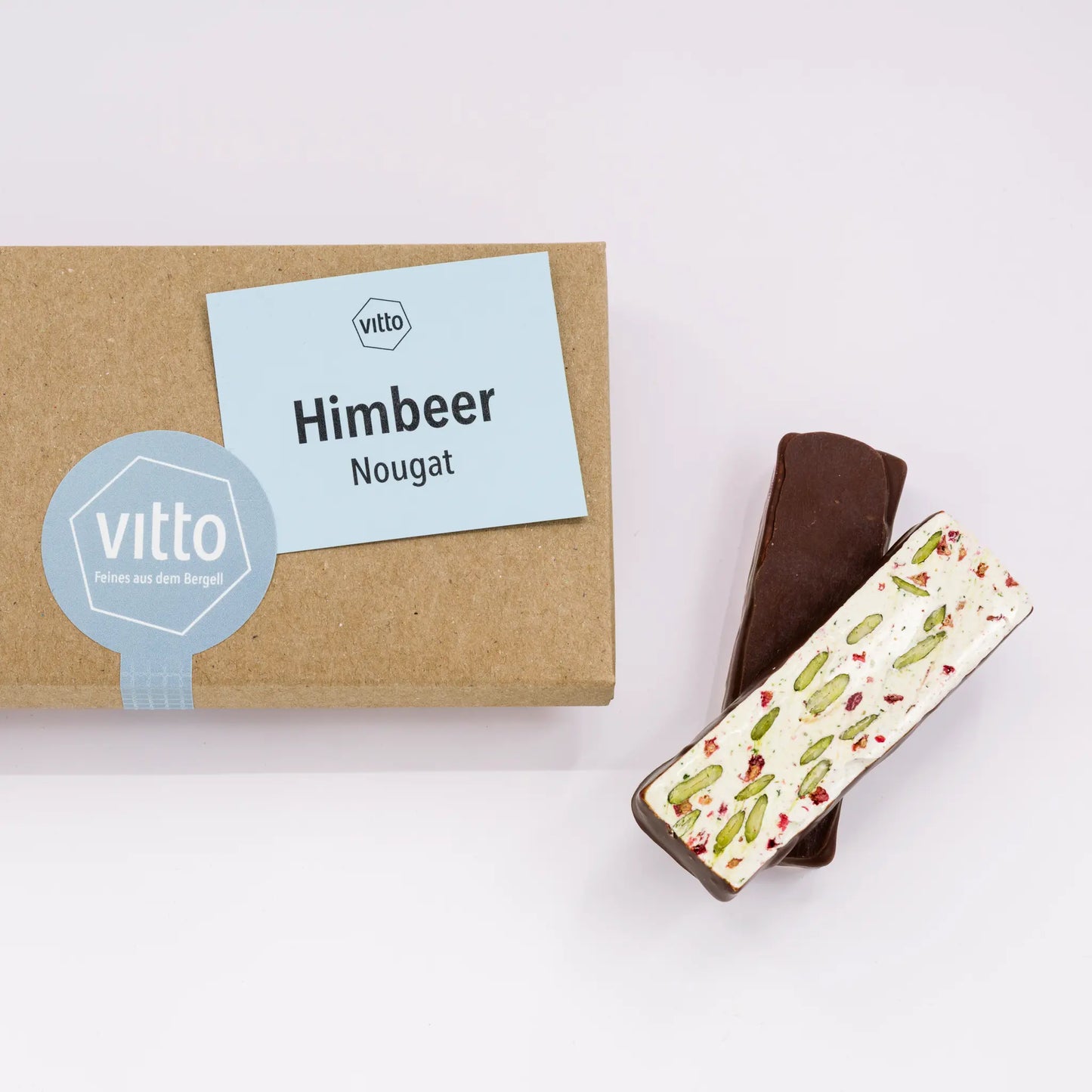 Himbeer Nougat