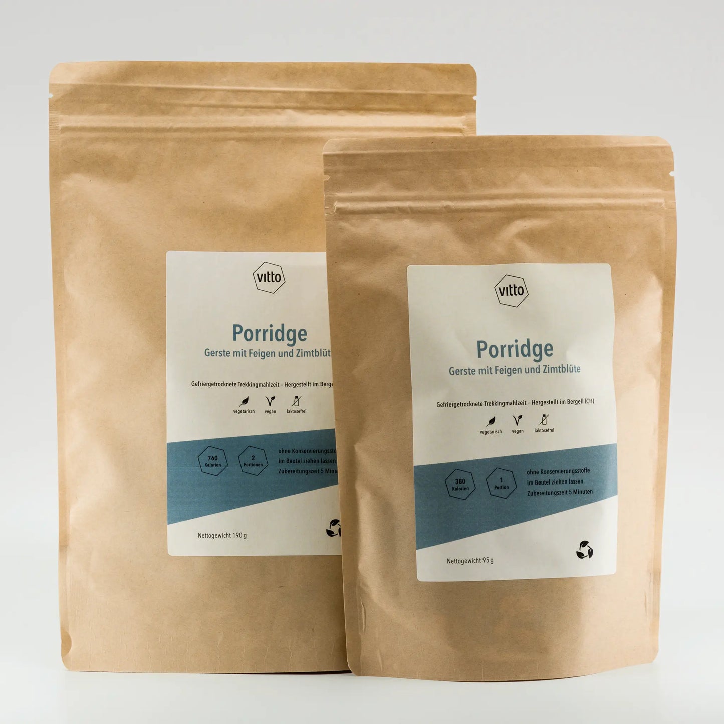 Porridge mit Gerste, Feige und Zimtblüte