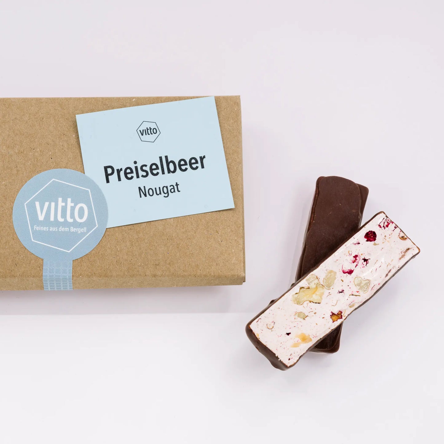 Preiselbeer Nougat