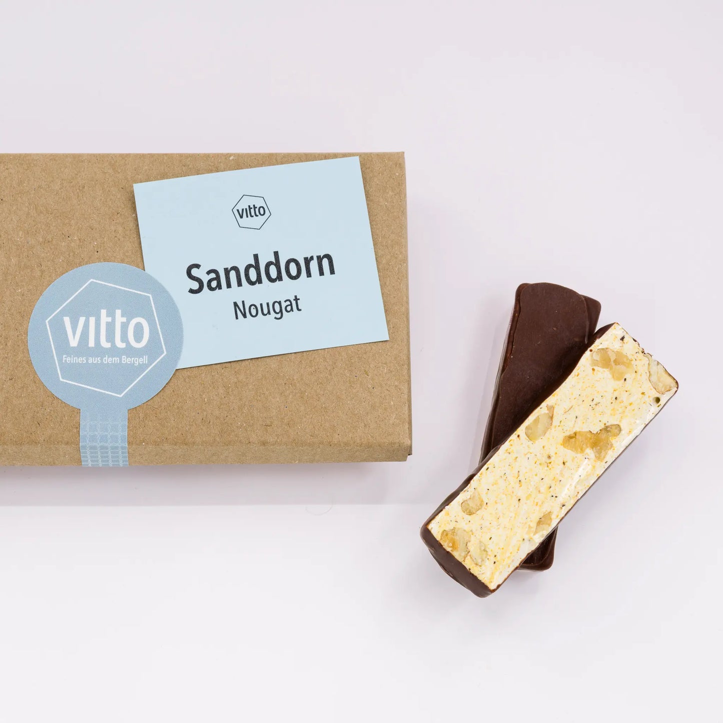 Sanddorn Nougat